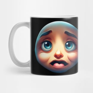 Sad cute face Mug